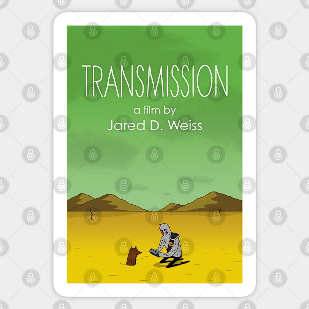 Transmission - Poster Sticker by jareddweiss